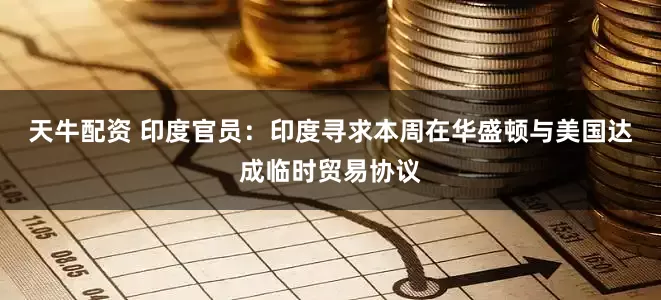 天牛配资 印度官员：印度寻求本周在华盛顿与美国达成临时贸易协议
